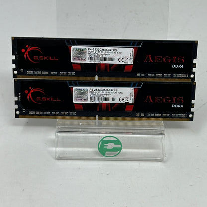 G.Skill Aegis 32GB (2x16GB) RAM DDR4 2133MHz F4-2133C15D-32GIS