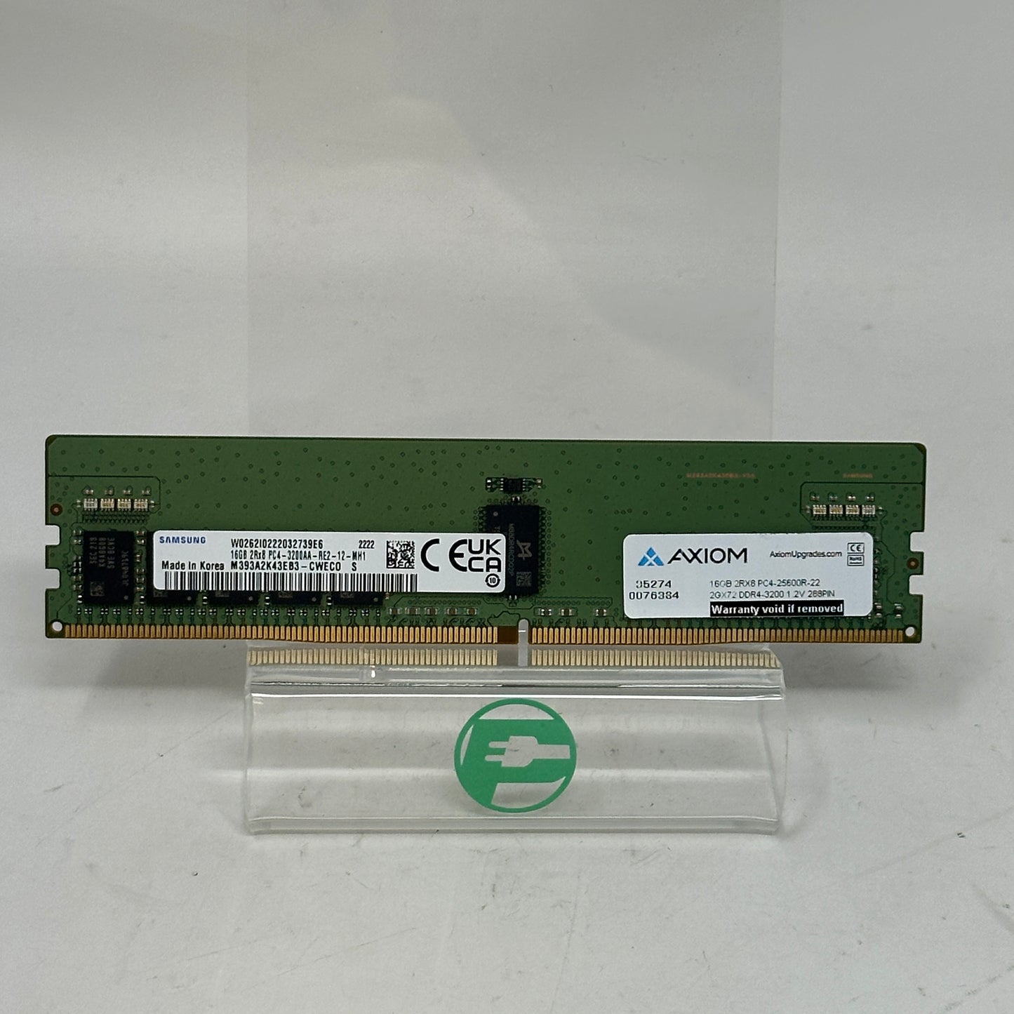 Samsung PC4-3200AA-RE2 16GB (1x16GB) RAM DDR4 3200MHz M393A2K43EB3
