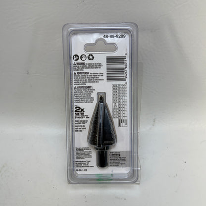 New Milwaukee 48-89-9209 Jam-Free Step Drill Bit