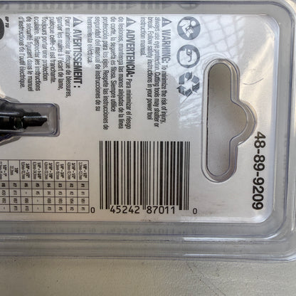 New Milwaukee 48-89-9209 Jam-Free Step Drill Bit