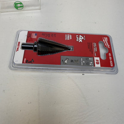 New Milwaukee 48-89-9209 Jam-Free Step Drill Bit