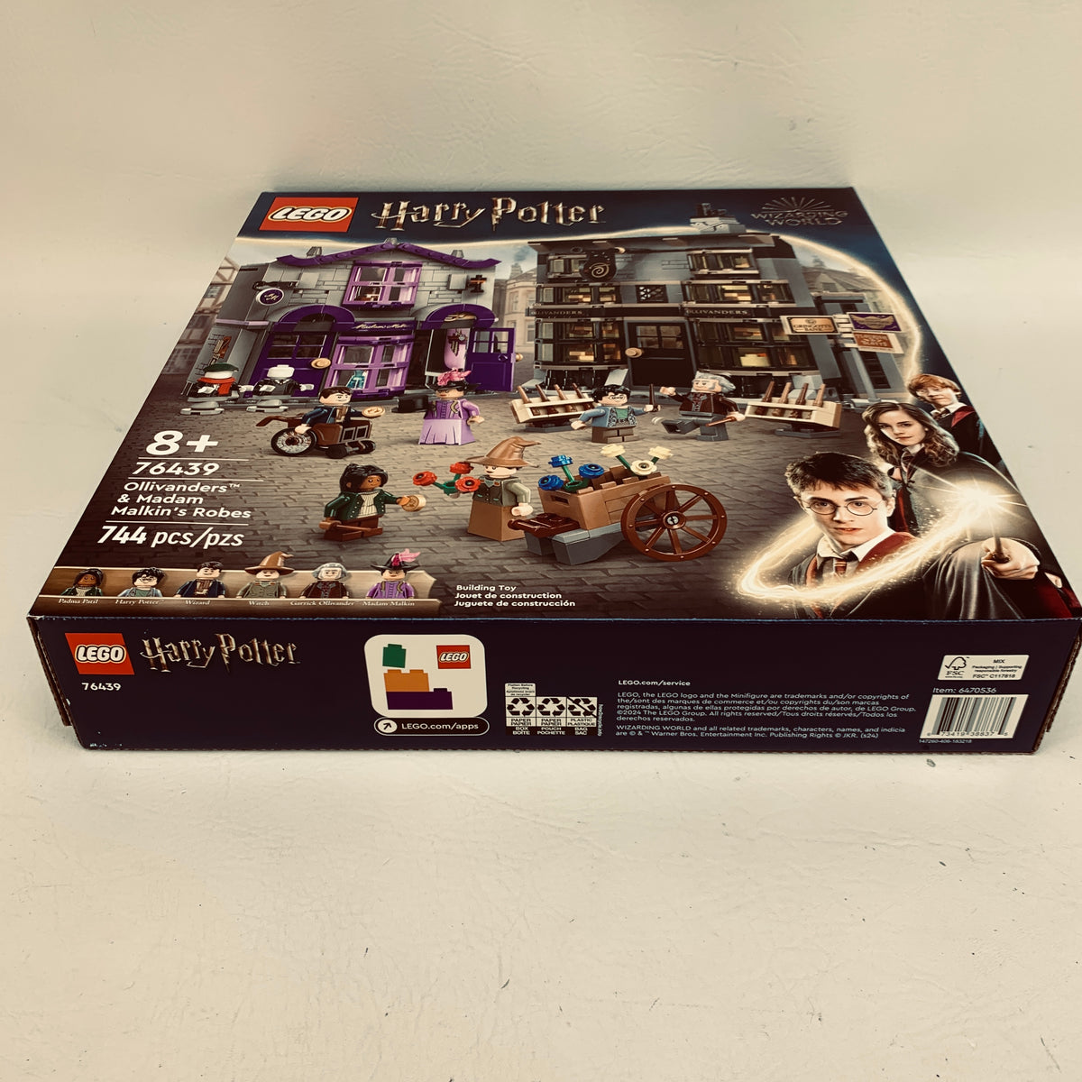 New LEGO Harry Potter 76439 Ollivanders & Madam Malkin's Robes Diagon Alley