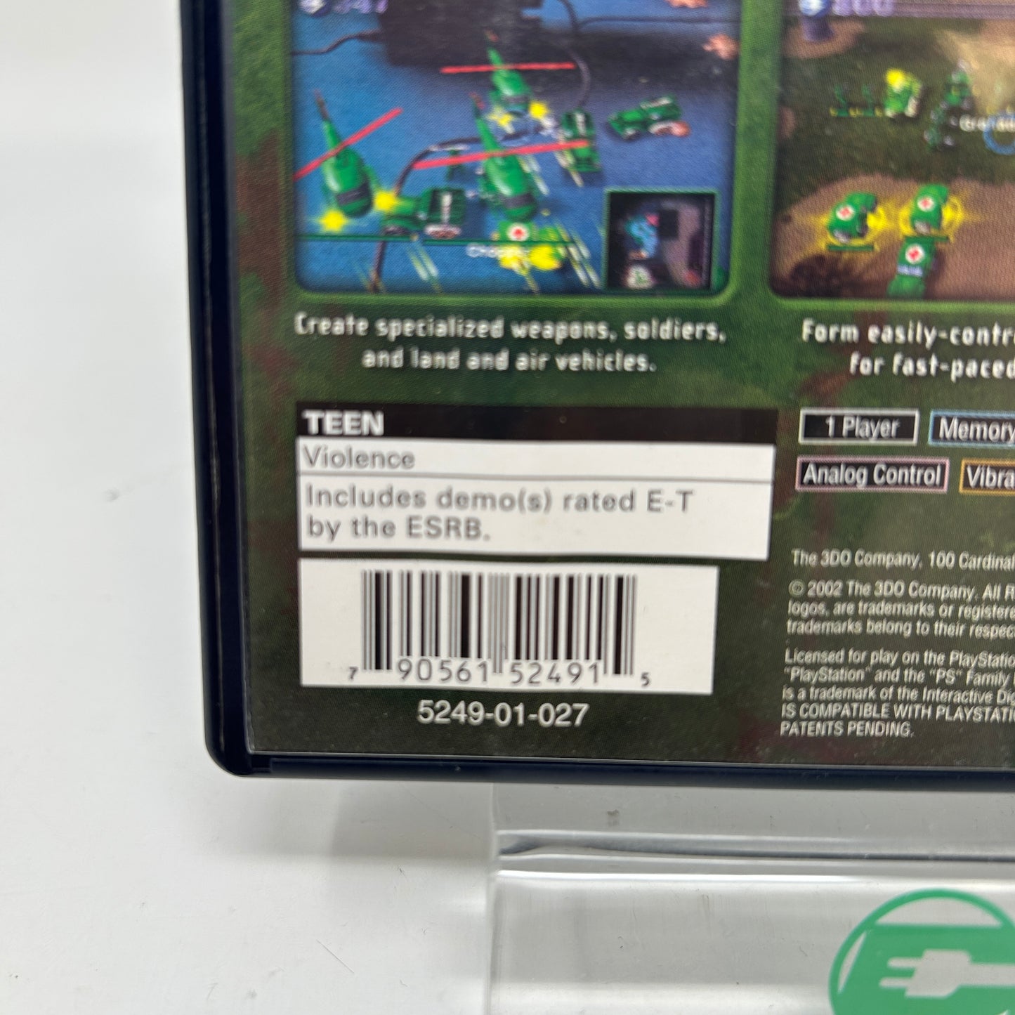 Army Men RTS (Sony PlayStation 2 PS2, 2002)