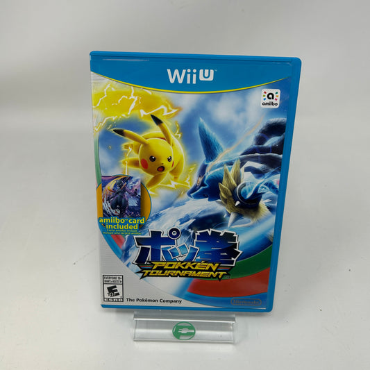 Pokken Tournament [Shadow Mewtwo amiibo Card] (Nintendo Wii U, 2016)