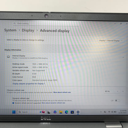 Dell Precision 3490 14" Core Ultra 7 155H 1.4GHz 16GB RAM 256GB SSD