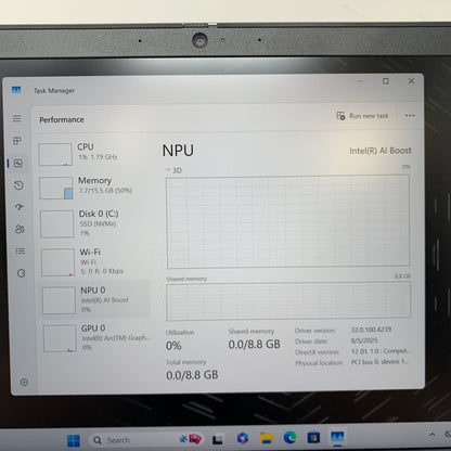Dell Precision 3490 14" Core Ultra 7 155H 1.4GHz 16GB RAM 256GB SSD