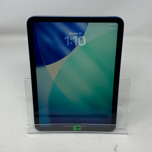Unlocked Apple iPad 10th Gen 64GB Blue MQ6K3LL/A