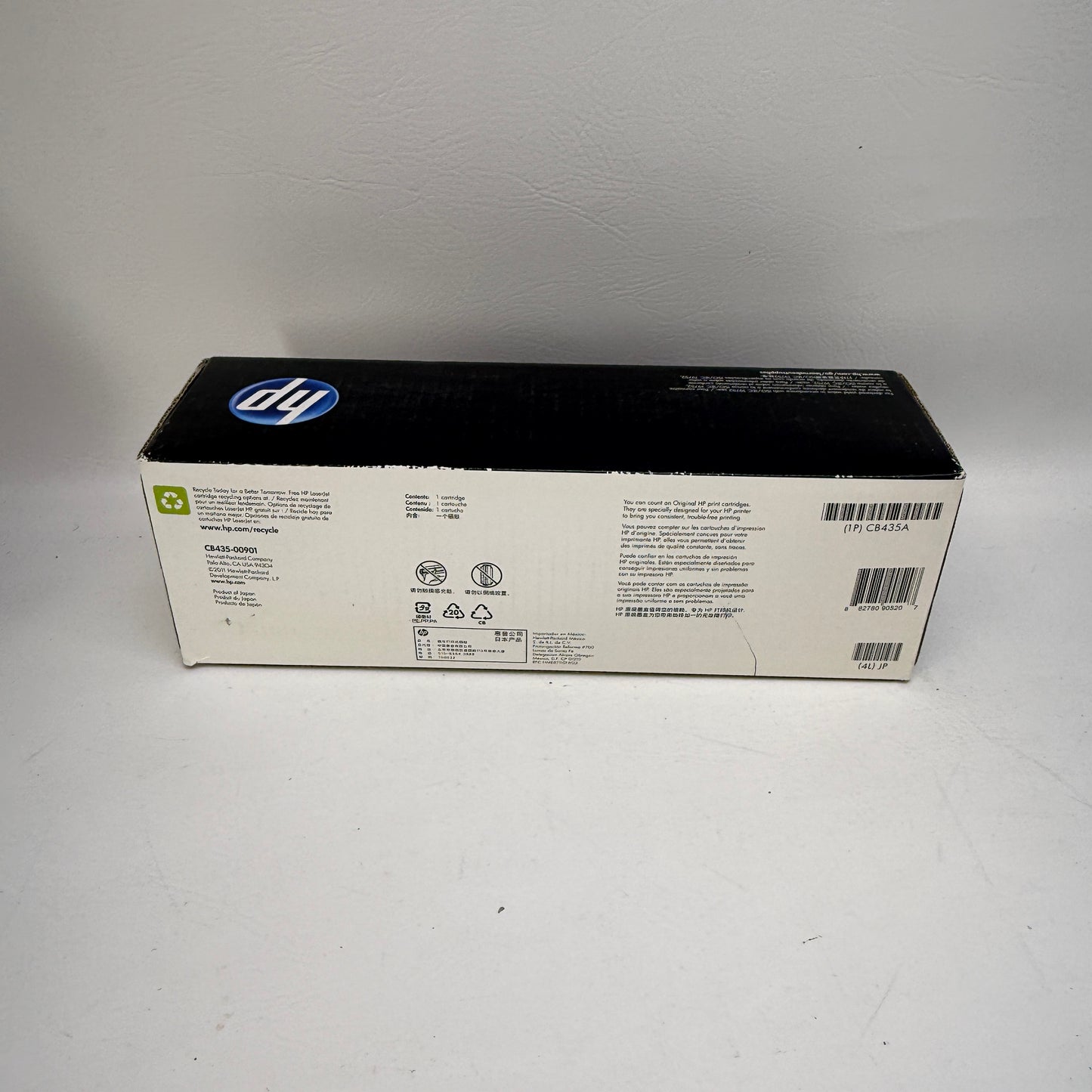 New HP 35A CB435A Black Toner Cartridge for HP LaserJet