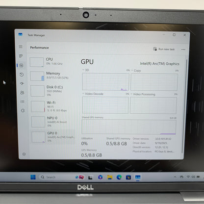 Dell Precision 3490 14" Core Ultra 7 155H 1.4GHz 16GB RAM 256GB SSD