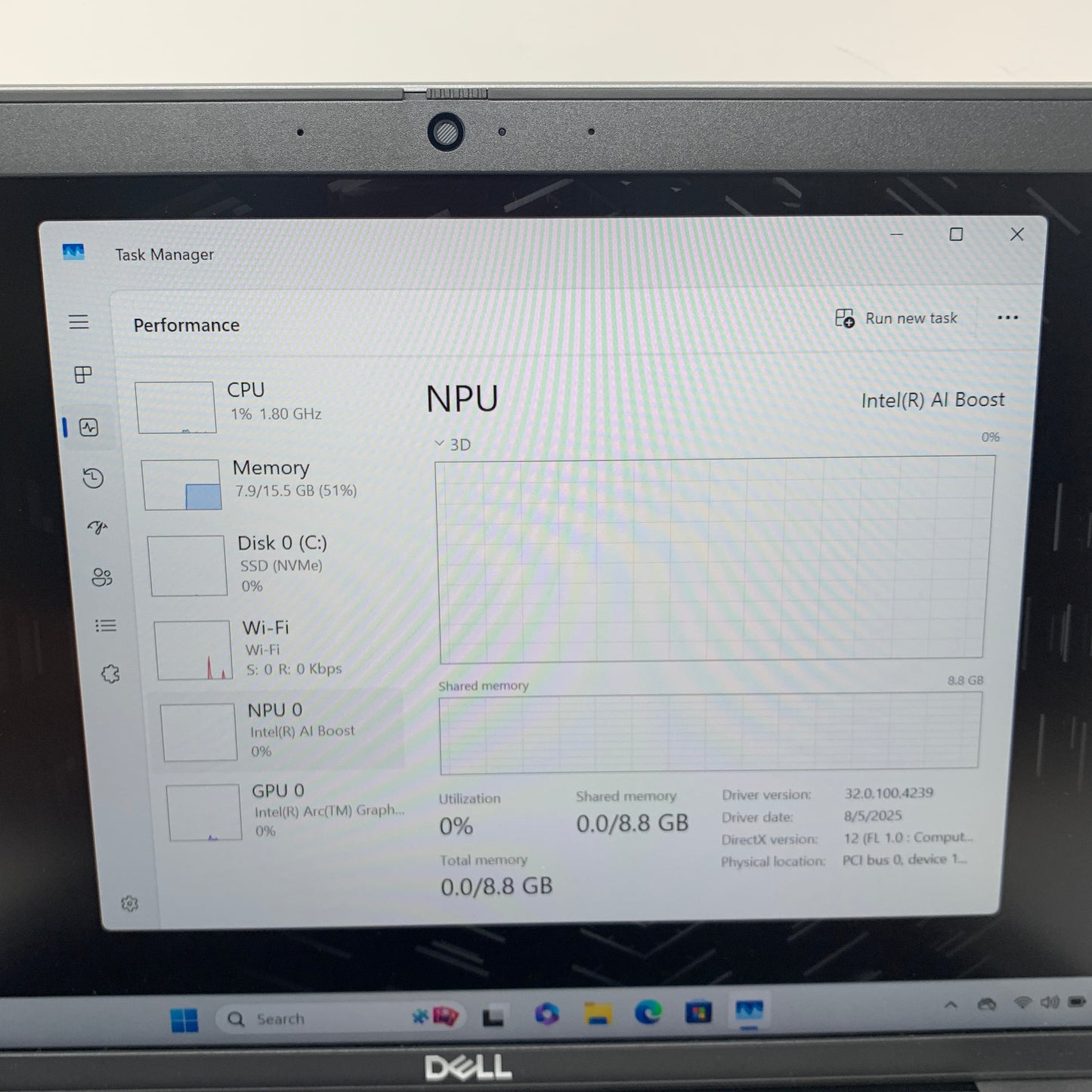 Dell Precision 3490 14" Core Ultra 7 155H 1.4GHz 16GB RAM 256GB SSD