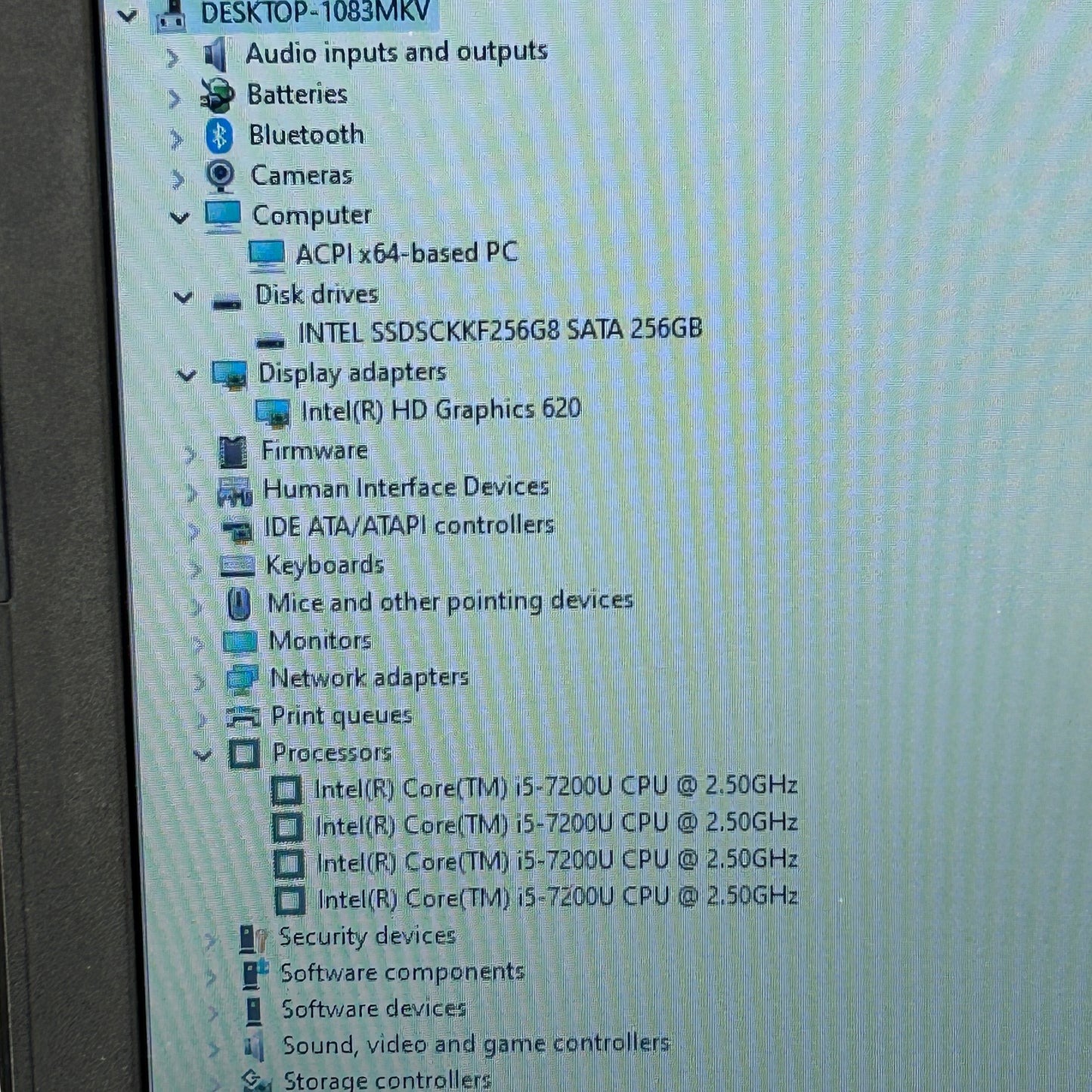 Dell Inspiron 15 3567 15.6" i5-7200U 2.5GHz 8GB RAM 256GB SSD