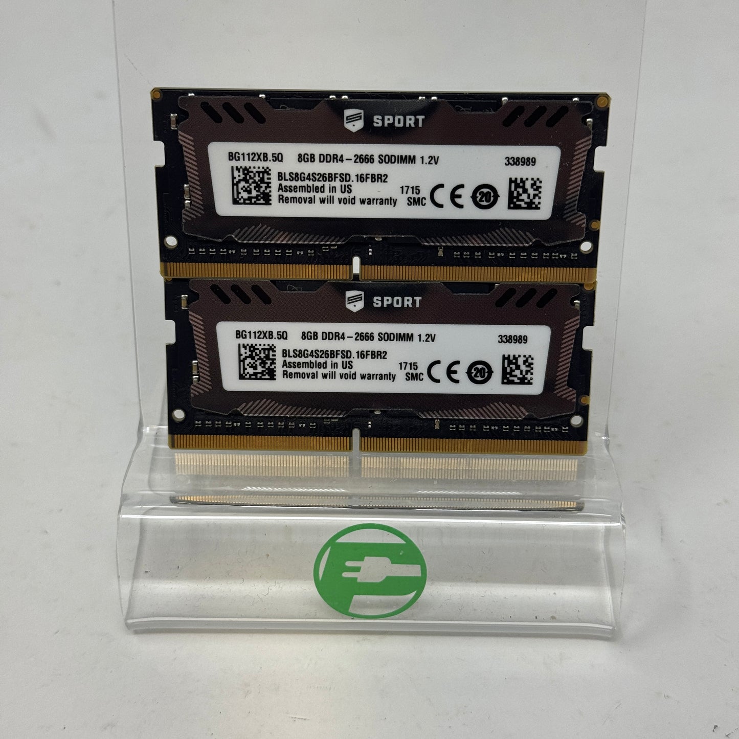 Micron Ballistix 8GB (1x8GB) RAM DDR4 2666MHz BLS8G4S26BFSD