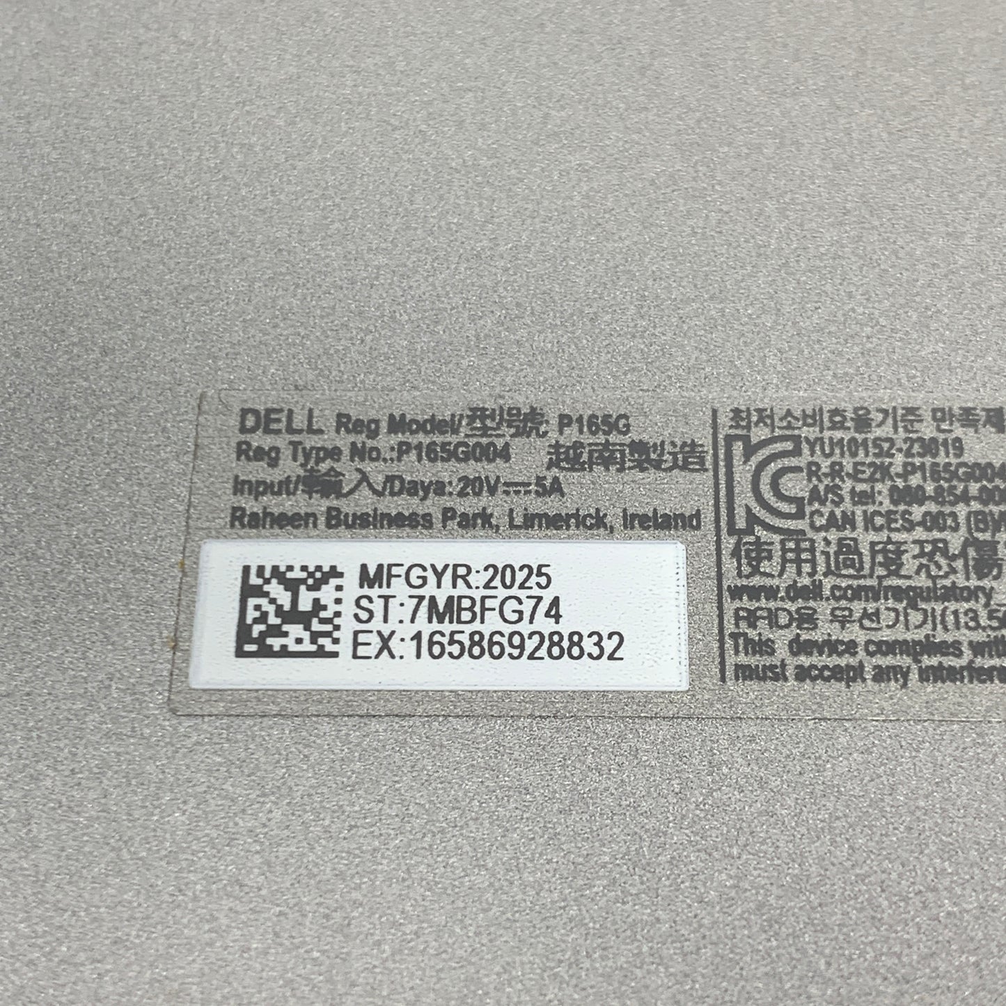 Dell Precision 3490 14" Core Ultra 7 155H 1.4GHz 16GB RAM 256GB SSD