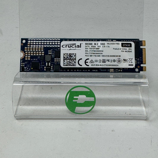 Crucial M.2 2280 MX300 275GB SATA 6Gb/s SSD CT275MX300SSD4