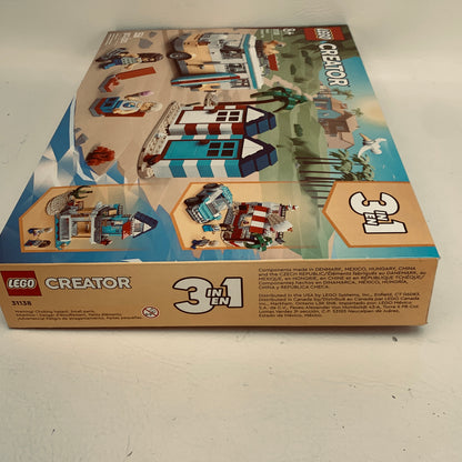 New LEGO Creator 3 in 1 Beach Camper Van 31138 Building Toy Set 556 Pcs
