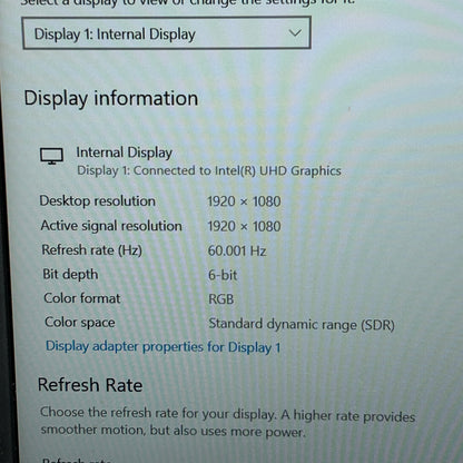 HP Laptop 15-DW3033DX 15.6" i3-1115G4 3.0GHz 8GB RAM 256GB SSD