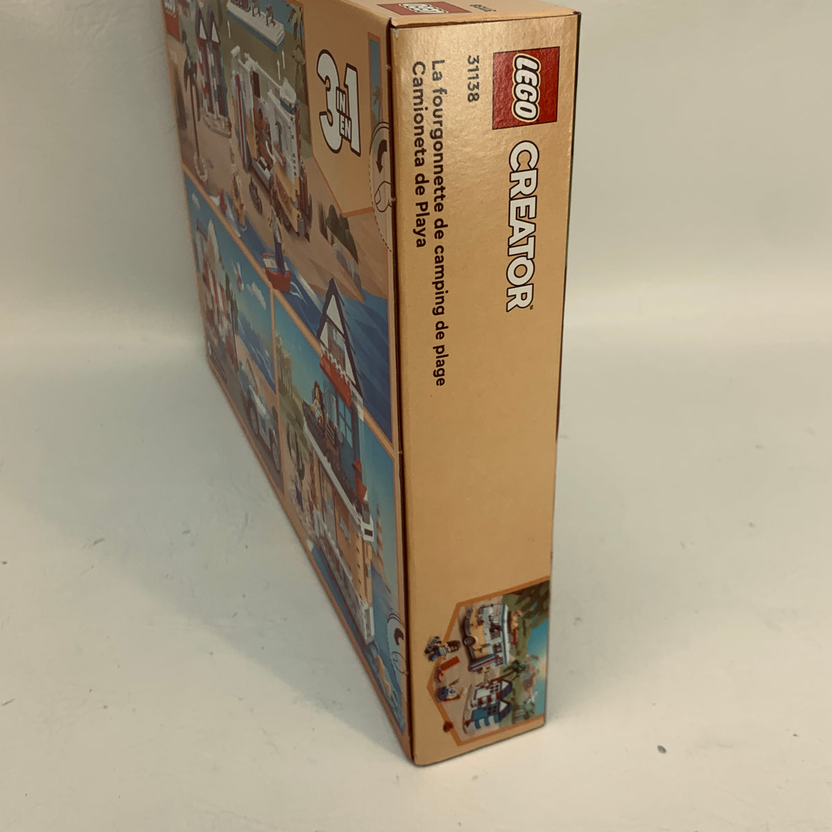New LEGO Creator 3 in 1 Beach Camper Van 31138 Building Toy Set 556 Pcs