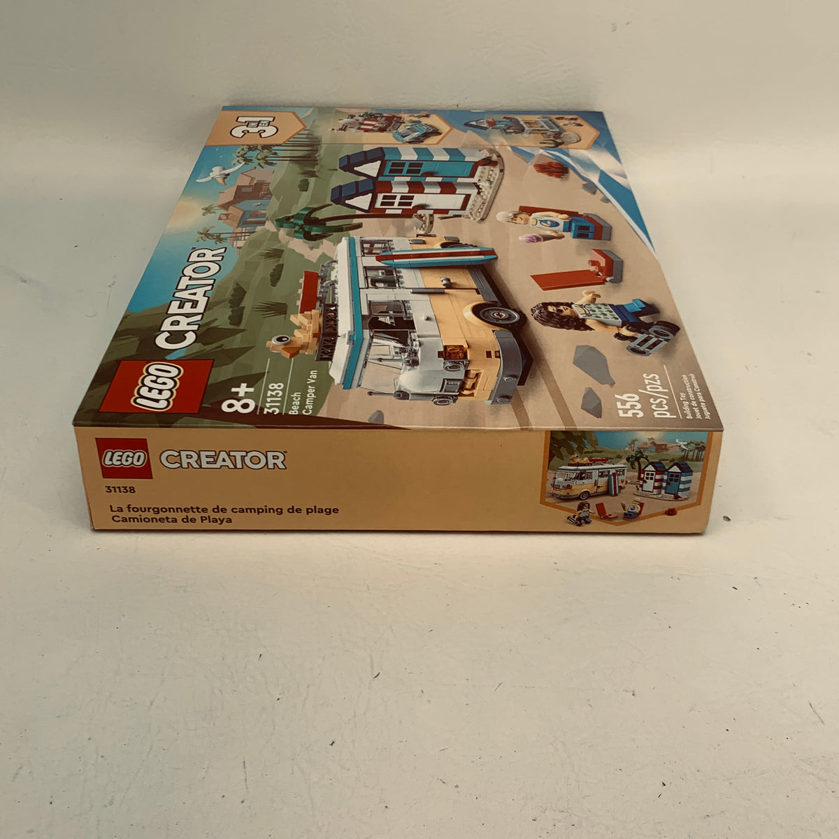 New LEGO Creator 3 in 1 Beach Camper Van 31138 Building Toy Set 556 Pcs