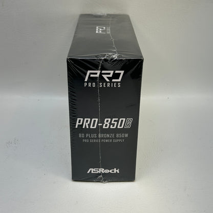 New ASRock Series PRO-850B 80 Plus Bronze 850W Non Modular Switching Power Supply