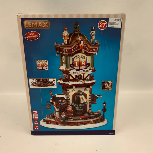 New Lemax Christmas 'Time' Countdown Sights and Sounds Animated Village