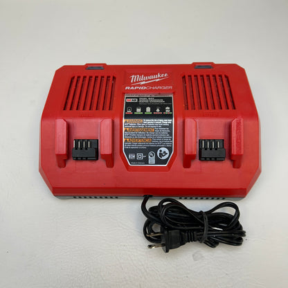 Milwaukee 48-59-1802 M18 18V Dual Bay Simultaneous Rapid Charger