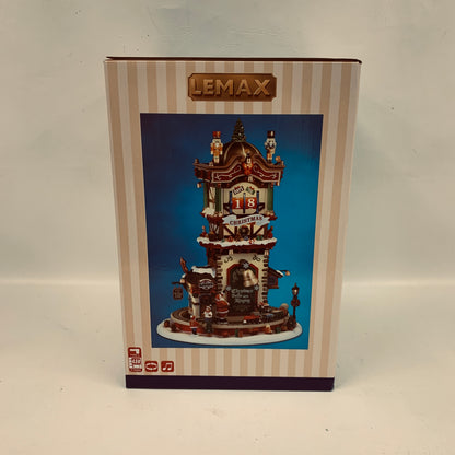 New Lemax Christmas 'Time' Countdown Sights and Sounds Animated Village