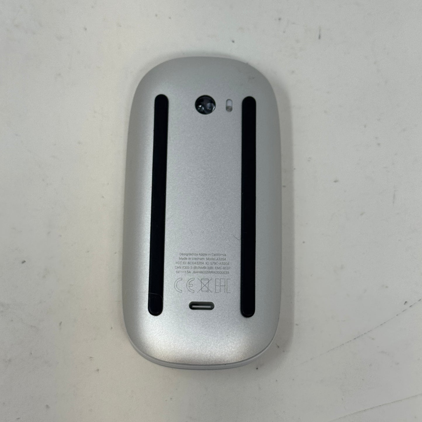 Apple Magic Mouse (USB-C) White - Model A3204 - Wireless & Multi-Touch