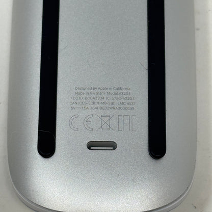 Apple Magic Mouse (USB-C) White - Model A3204 - Wireless & Multi-Touch