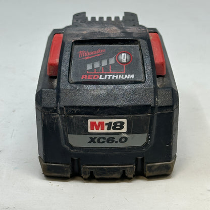 Milwaukee M18 XC6.0 Redlithium Ion Battery 48-11-1865
