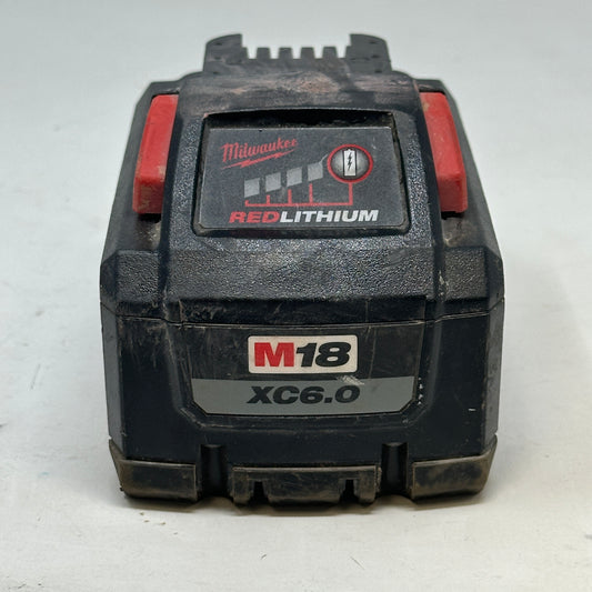 Milwaukee M18 XC6.0 Redlithium Ion Battery 48-11-1865