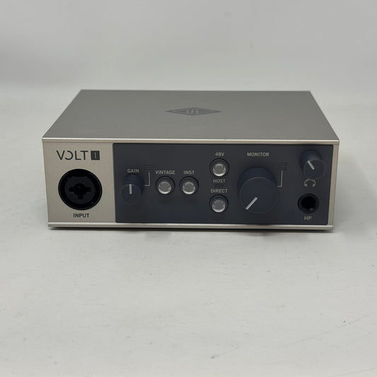 Universal Audio Volt 1 USB-C Audio Interface - 1-In/2-Out with Vintage Preamp Model