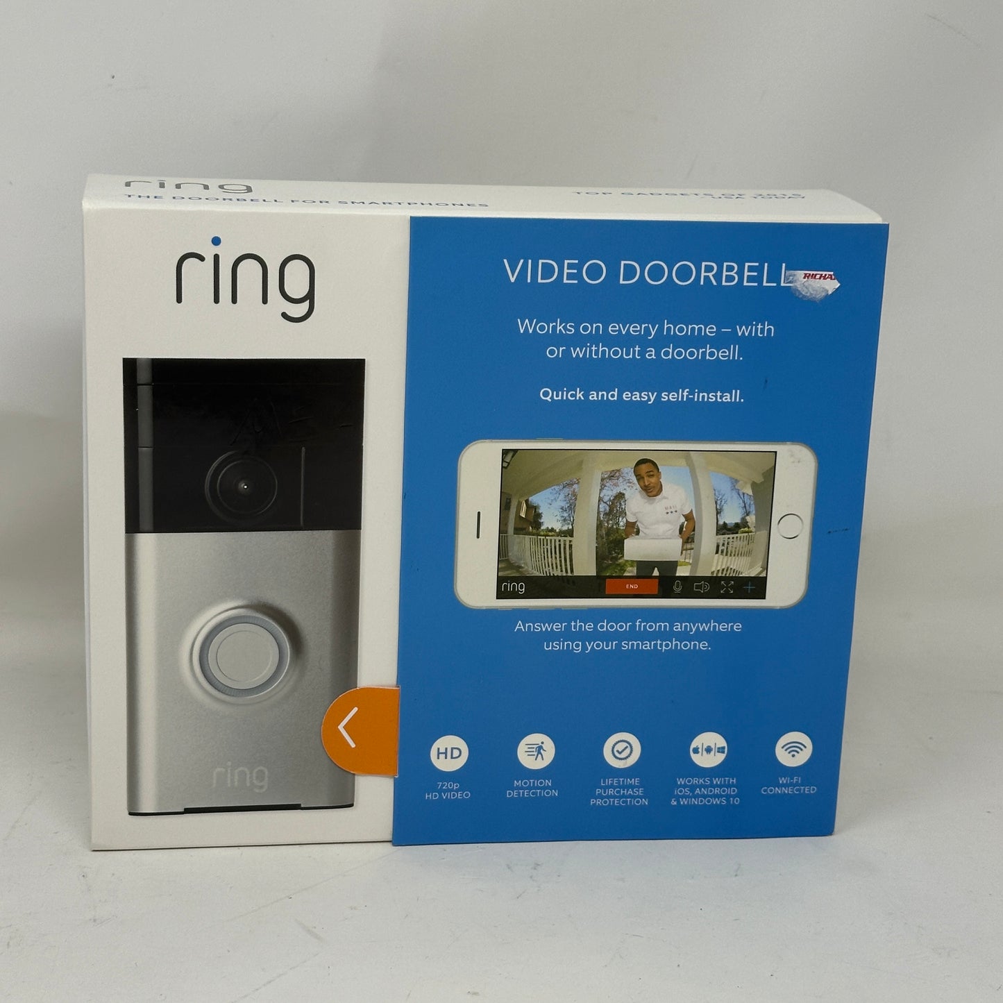 Ring 1st Gen Smart Video Doorbell 8VR1S5-SEN0