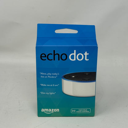 New Amazon Echo Dot 2nd Gen Smart WiFI Bluetooth Speaker w/ Alexa B015TJD0Y4