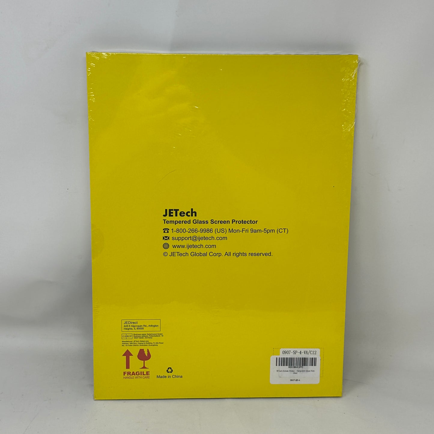 New JETech Tempered Glass Screen Portector for iPad Pro 12.9" 0907-SP-4