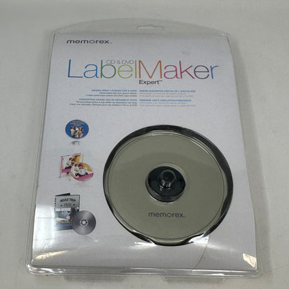 New Memorex CD & DVD  Label Maker Expert Kit 8A3E4DD5B15F1EDA