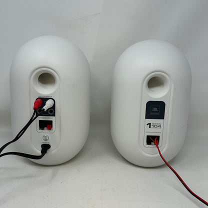 JBL  1 Series 104-BT Powered Desktop Multimedia Speakers White JBL104BTW