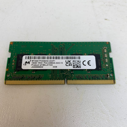Micron 1Rx8 PC4-3200AA-SA-11 16GB (1x16GB) RAM DDR4 3200MHz MTA8ATF2G64HZ