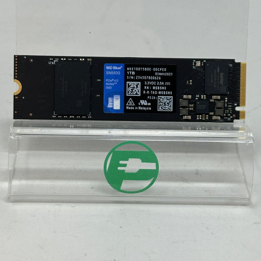 WD 2280mm SN5100 1TB M.2 NVMe Gen 4.0 x 4 SSD WDS100T5B0E-00CPE0