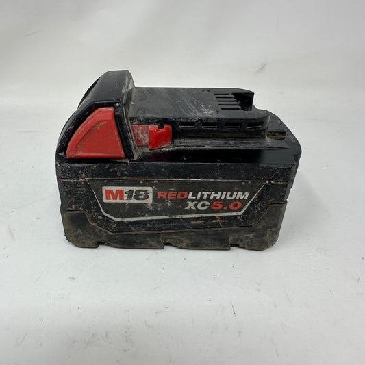 Milwaukee M18 REDLITHIUM XC5.0 Lithium-Ion Battery 18V 48-11-1850 OEM