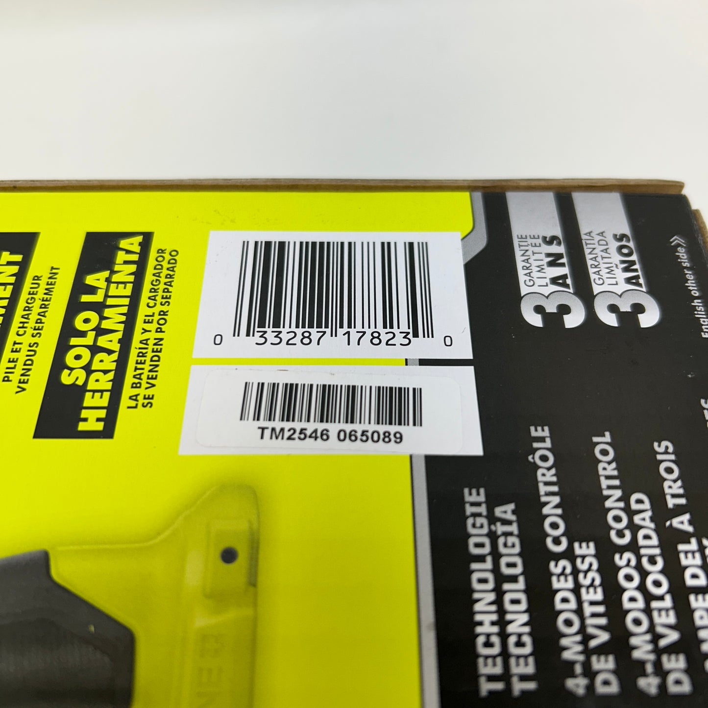 New Ryobi P262 18V Brushless Cordless 4-Mode 1/2 in. Impact Wrench