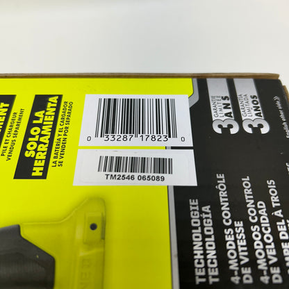 New Ryobi P262 18V Brushless Cordless 4-Mode 1/2 in. Impact Wrench