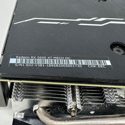 MSI Radeon RX 5600 XT MECH OC 6GB GDDR6 Graphics Card