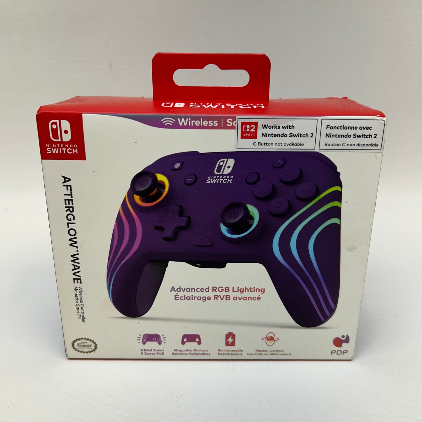 New Nintendo NES Switch Controller Controller 500-252-PR Atomic Purple