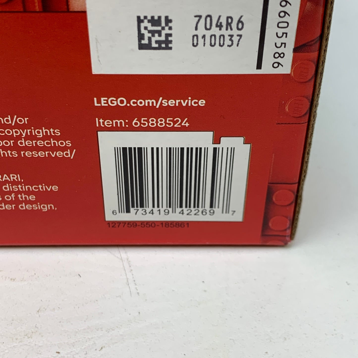 New LEGO Icons Ferrari F2004 & Michael Schumacher Building Set 11375