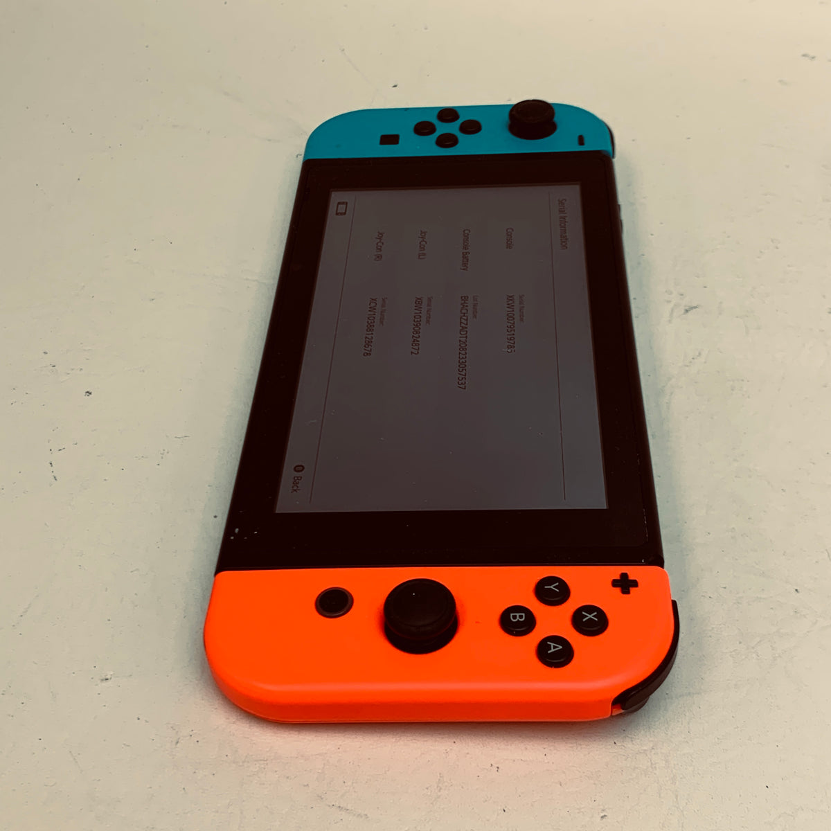 Nintendo Switch v2 Console Gaming System HAC-001-01 Red/Blue