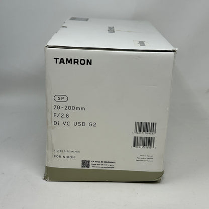 Tamron 70-200mm f/2.8 For Nikon F Mount Auto & Manual Lens