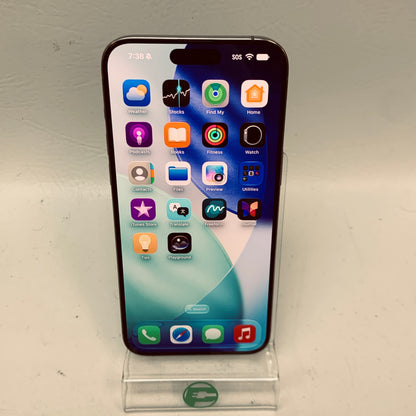 Factory Unlocked Apple iPhone 15 Pro Max 256GB Natural Titanium MU683LL/A