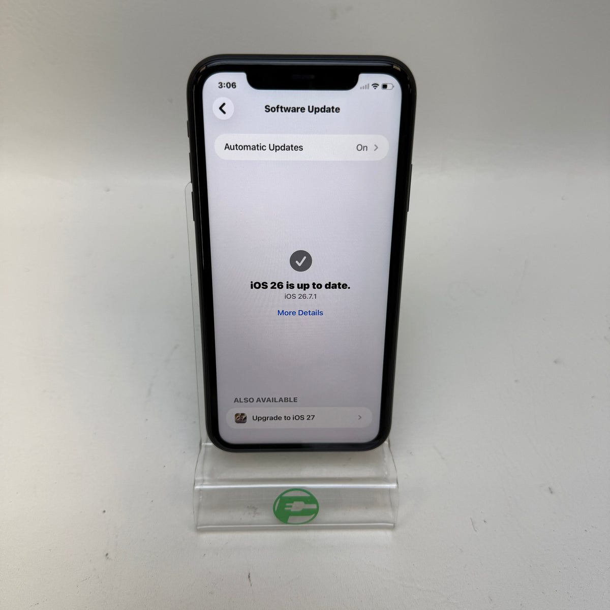 Factory Unlocked Apple iPhone 11 128GB Black MWKU2LL/A