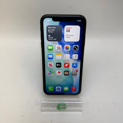 Factory Unlocked Apple iPhone 11 128GB Black MWKU2LL/A