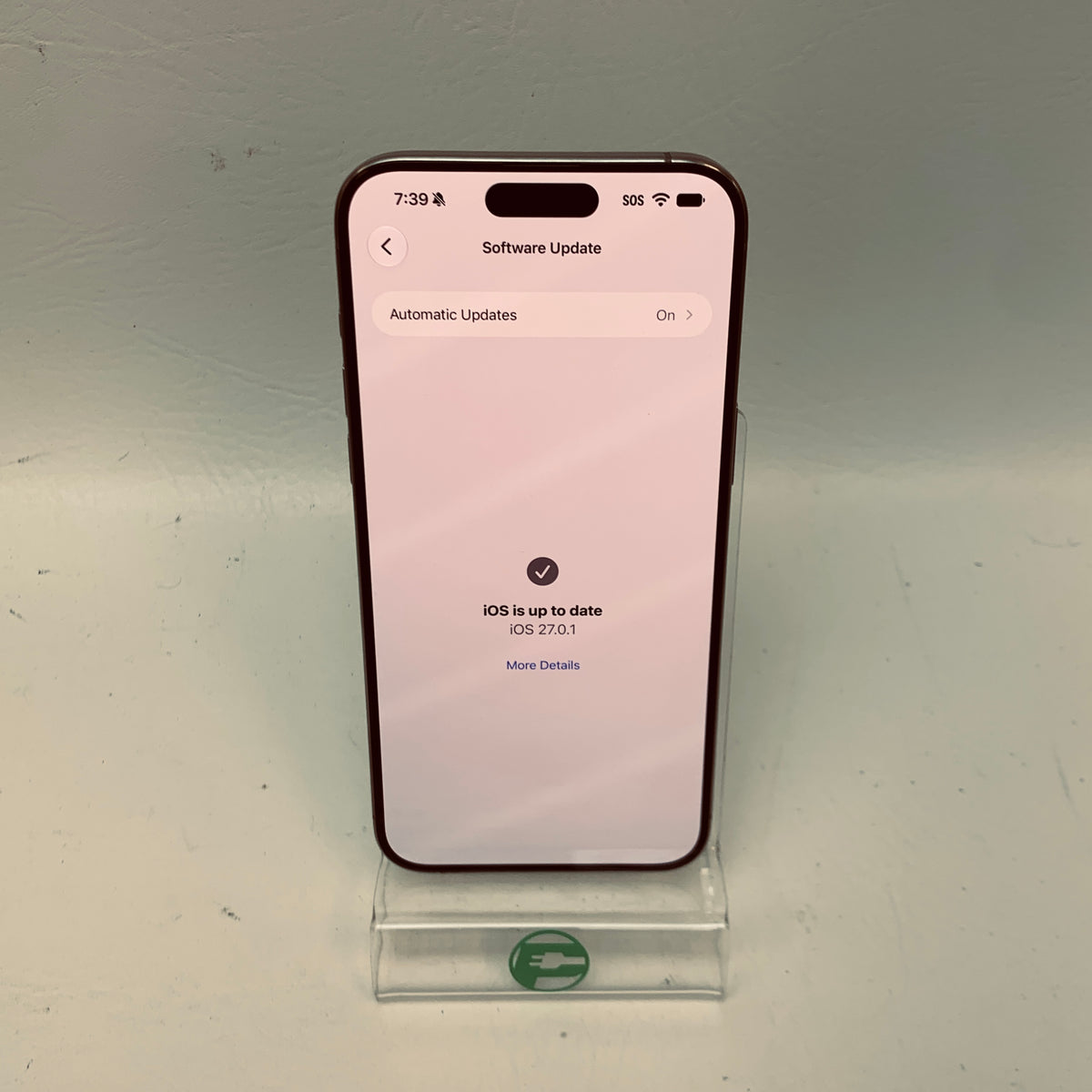 Factory Unlocked Apple iPhone 15 Pro Max 256GB Natural Titanium MU683LL/A
